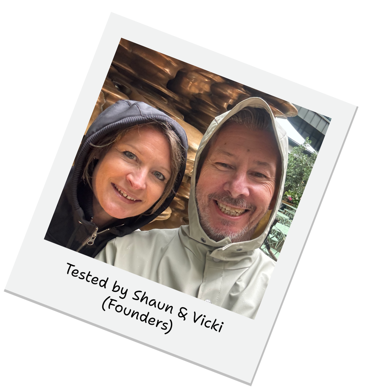 Tested by Shaun & Vicki (Founders)