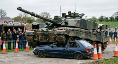 Tank driving experience