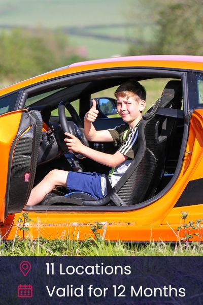 Triple Supercar Driving Experience for Juniors