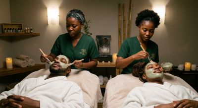 Luxury facial treatment