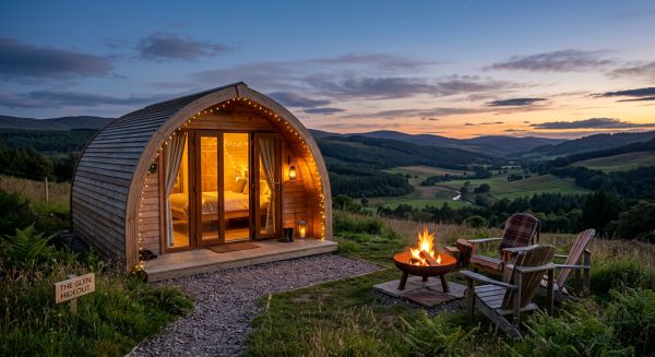 Short break glamping experience