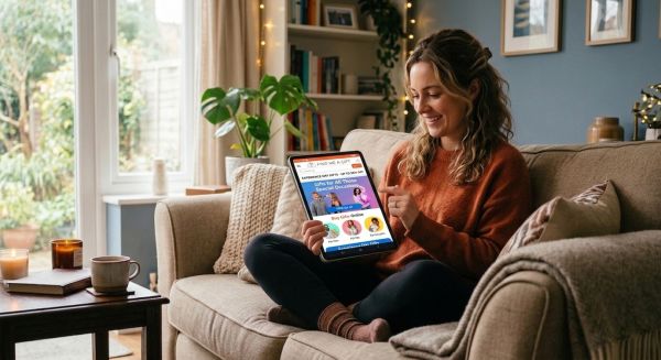 Browsing experience day gifts online