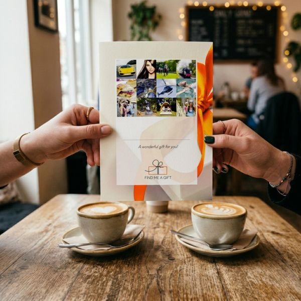Opening a food and drink experience gift voucher