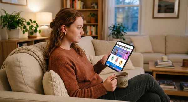 Opening a short break experience voucher