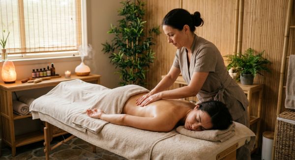 Spa massage treatment