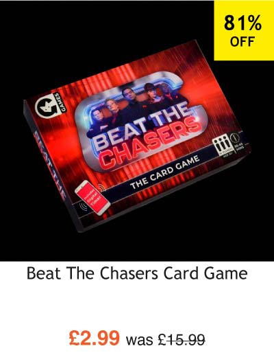 Beat The Chasers Card Game £2.99