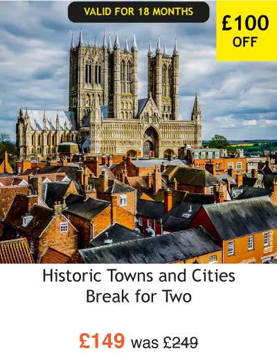 Historic Towns and Cities Break for Two £149