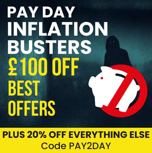Pay Day Inflation Busters £100 Off Best Offers 
