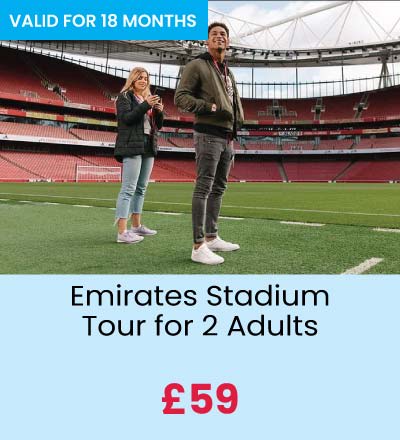 Emirates Stadium Tour for 2 Adults 59
