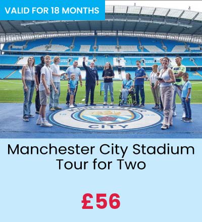 Manchester City Stadium Tour for Two 56