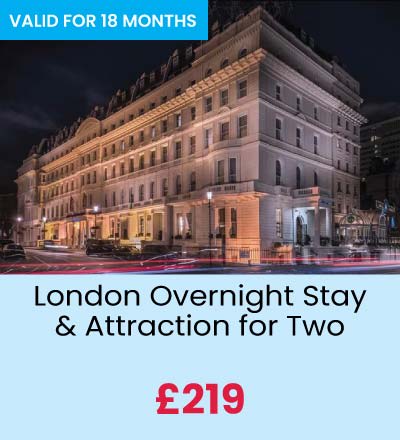 London Overnight Stay & Attraction for Two 219