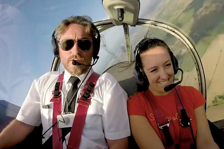 Flying Lesson with Scenic View of Silverstone