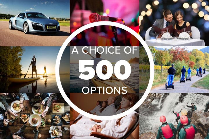 Mega Choice for Fun - Experience Day Voucher