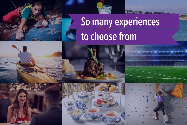 Mega Choice for Two - Experience Day Voucher