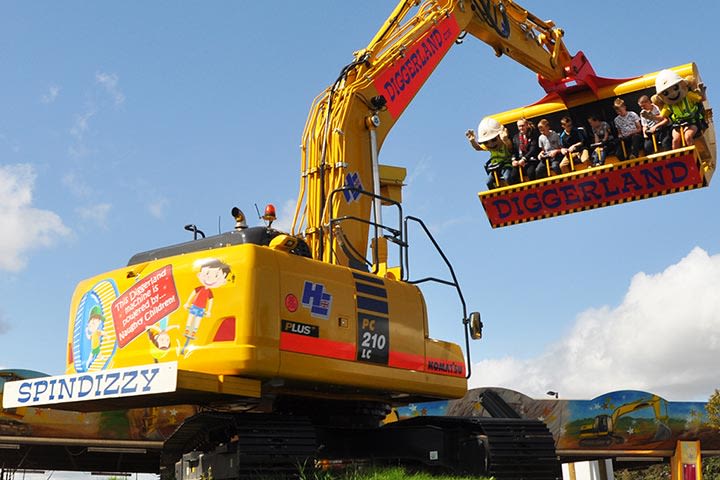 Diggerland Family Ticket for Four