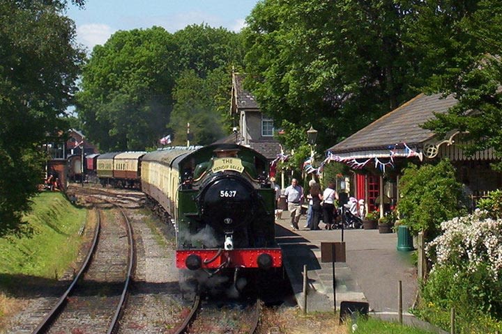 Steam Train Experience for a Family of Four