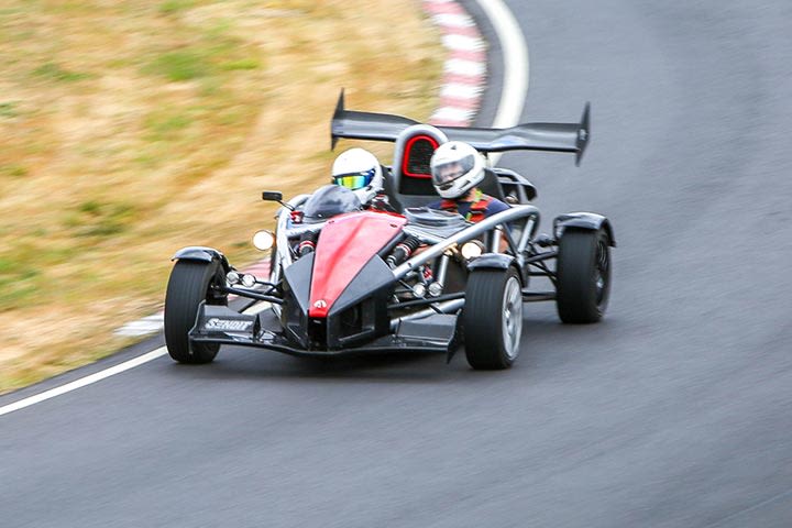 Ariel Atom Thrill with High Speed Passenger Ride 