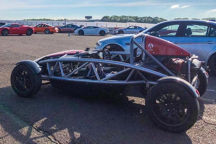 Ariel Atom Thrill with High Speed Passenger Ride 