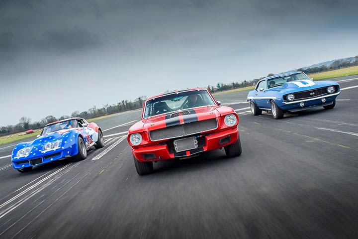 Ford Mustang, Chevrolet Camaro SS or Corvette Racer Experience