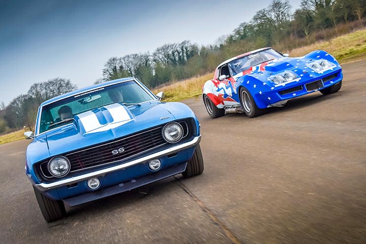 Ford Mustang, Chevrolet Camaro SS or Corvette Racer Experience