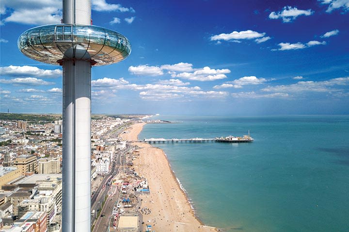 A Visit to The Brighton i360 and Borde Hill Garden for Two