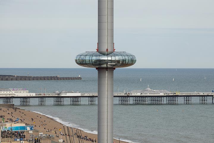 A Visit to The Brighton i360 and Borde Hill Garden for Two