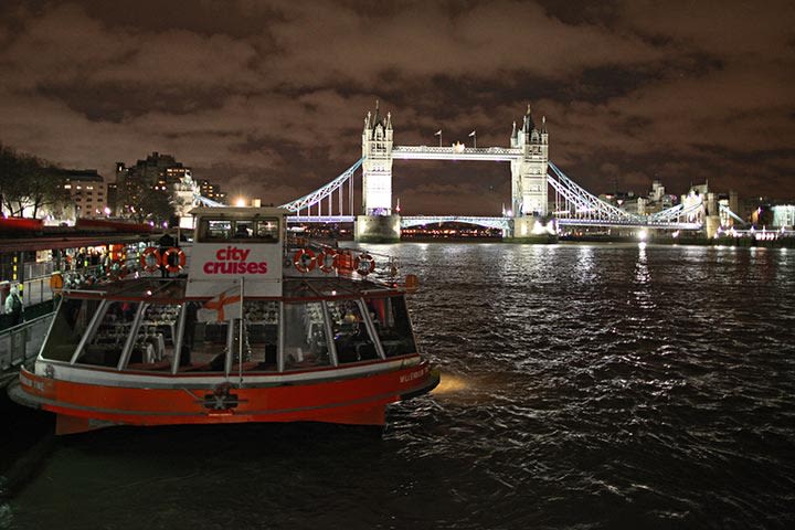 London Dinner Cruise for Two