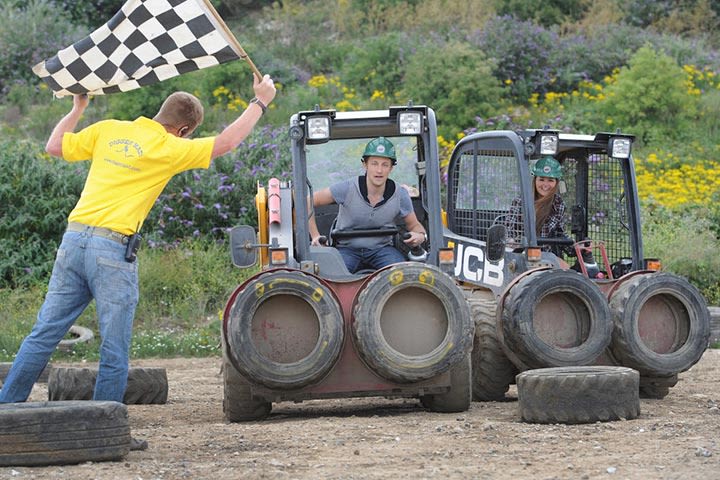 Dumper Racing Experience for Two at Diggerland