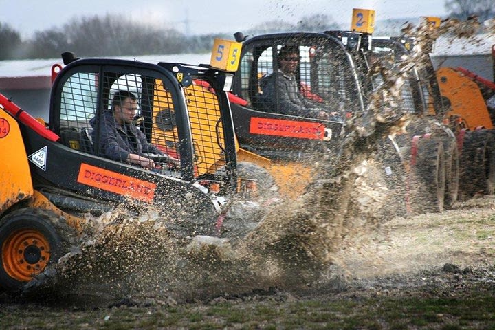 Dumper Racing Experience for Two at Diggerland