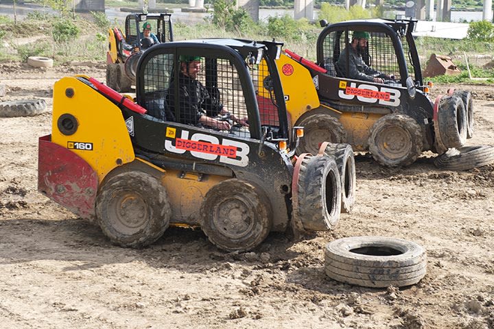 Dumper Racing Experience for Two at Diggerland