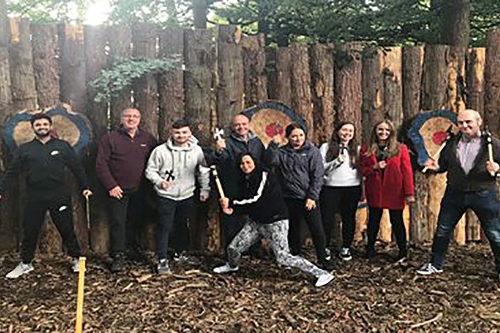 Axe Throwing for Two