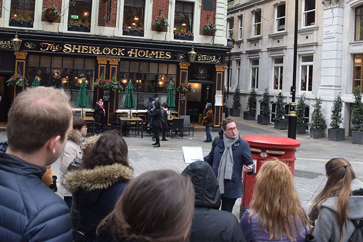 Sherlock Holmes Walking Tour of London for Four