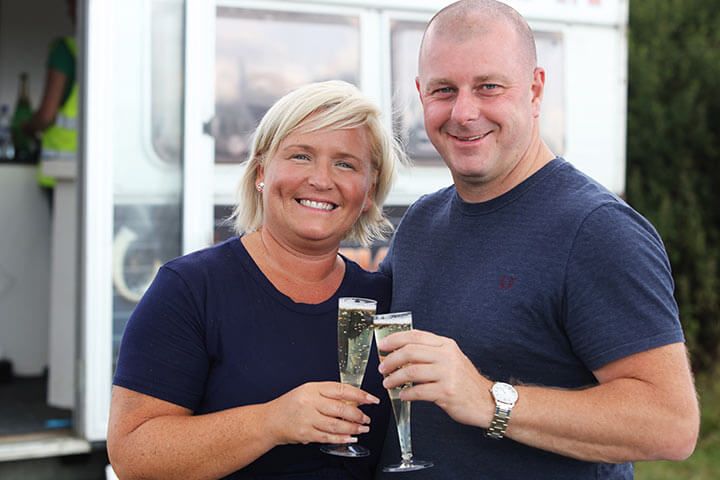 Blue Skies Helicopter Flight with Bubbly for Two