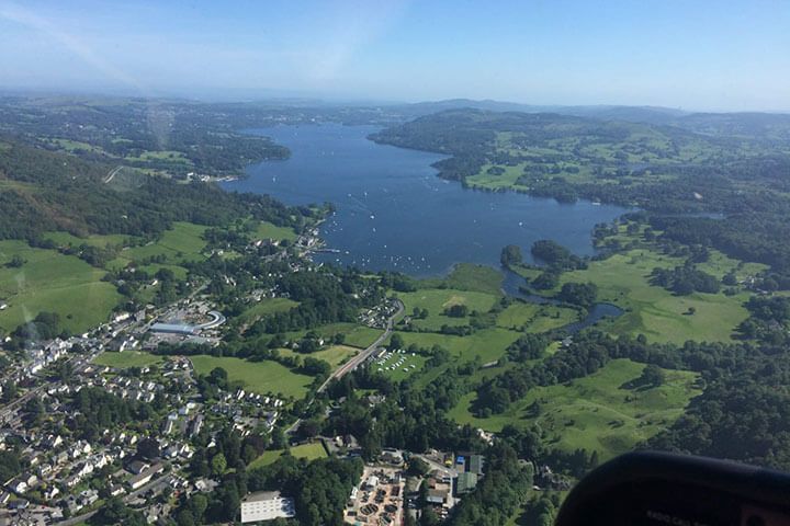 Extended Lake District Helicopter Tour for Two