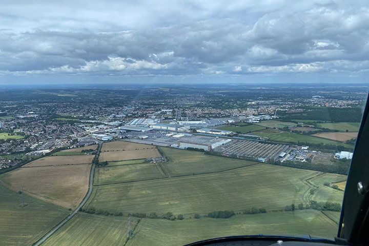 Extended Oxford City & Dreaming Spires Helicopter Tour for Two