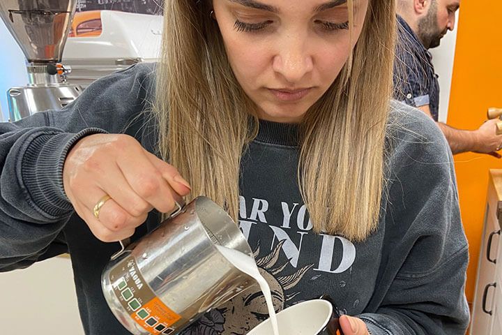 Barista Basics Session at Winchester Coffee School