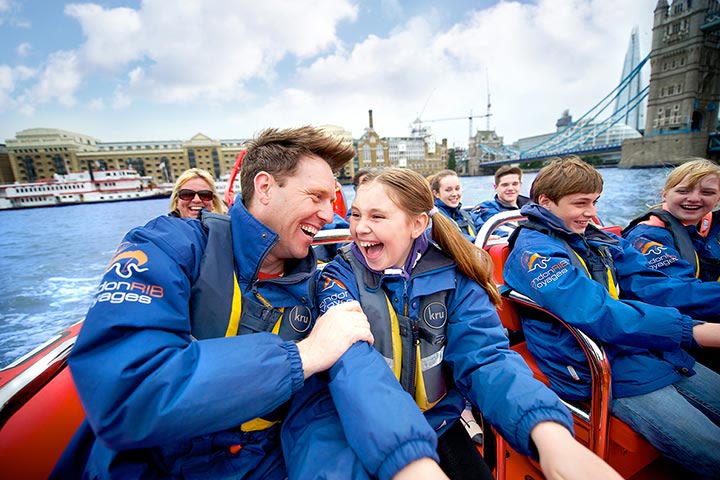 Thames RIB Boat Trip and a Ride on the London Eye for Two