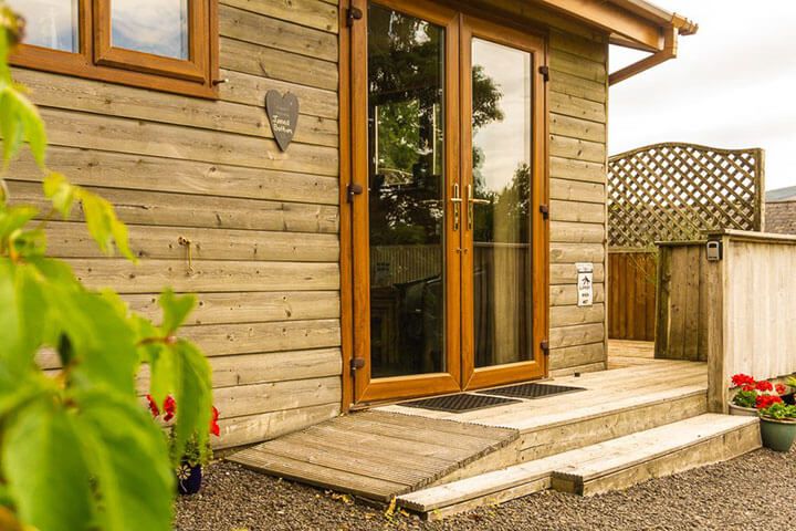 One night stay in at The Swansea Log Cabin for Two