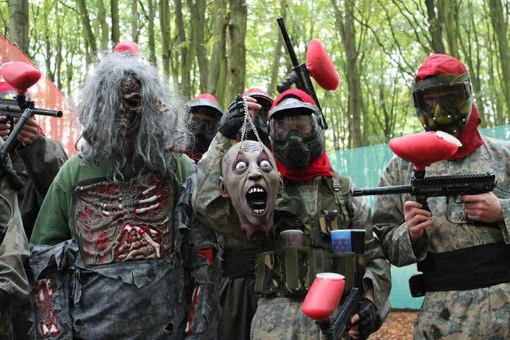 Zombie Paintball for Two