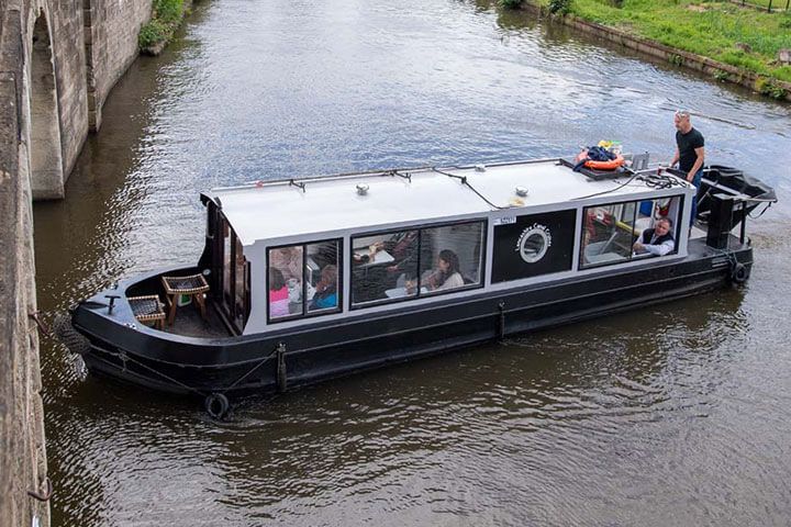 Afternoon Tea and Lancashire Canal Cruise for Four