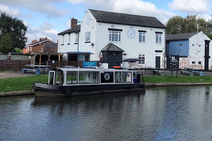 Afternoon Tea and Lancashire Canal Cruise for Four