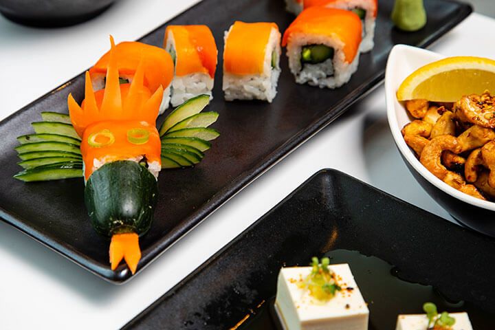 Unlimited Asian Tapas & Sushi with Bottomless Beer or Wine for Two