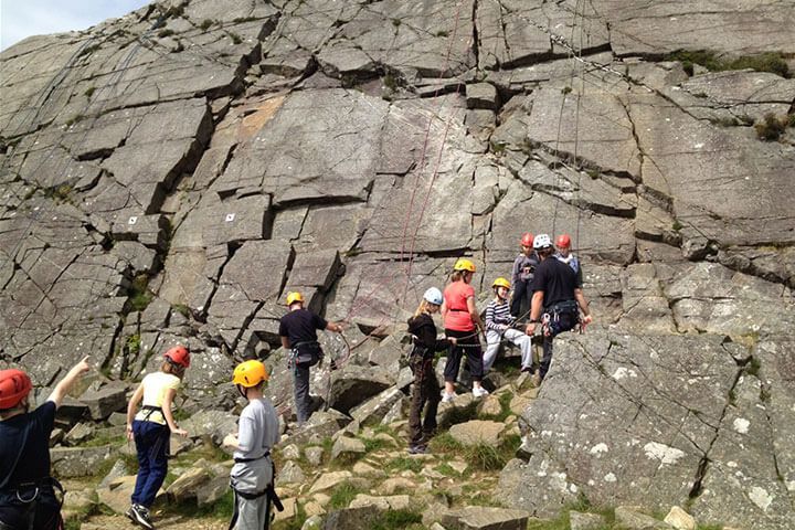 Rock Climb & Abseiling Taster for Four