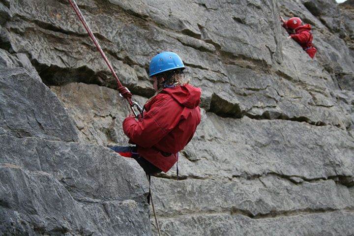 Rock Climbing & Abseiling Full Day Out For Two