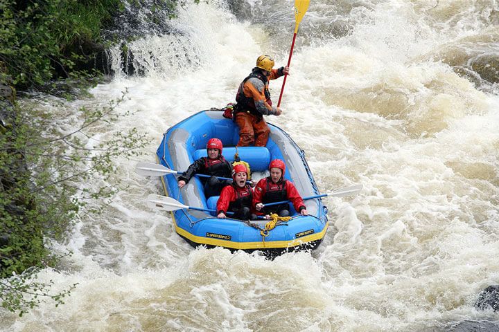 Safe and Sound White Water Rafting for Two