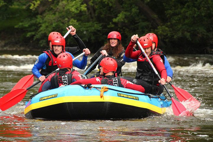 Safe and Sound White Water Rafting for Two