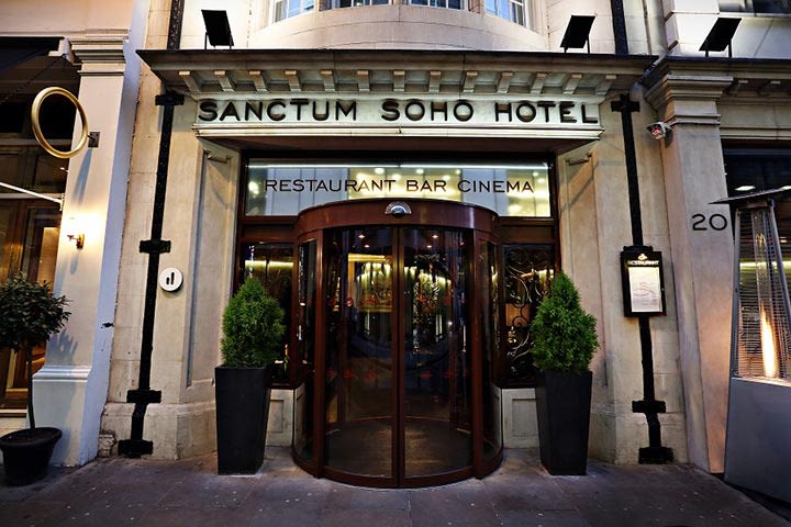 Wine and Dine for Two at The Sanctum Soho Hotel