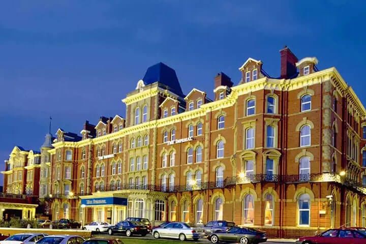 Gourmet Meal for Two with a Bottle of Wine at The Imperial Hotel Blackpool