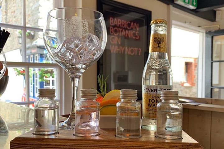 Self-Guided Gin Or Rum Tasting Flight at Barbican Botanics