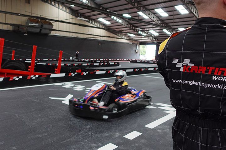 30 Minute Indoor Karting for Two at PMG Karting 